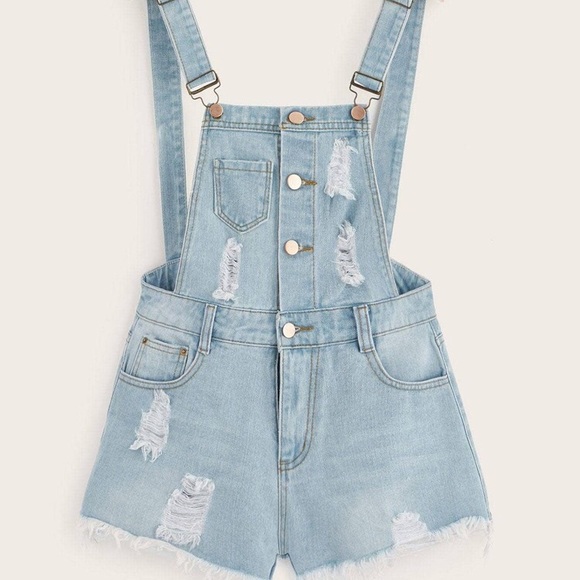 Denim overalls - Picture 1 of 2